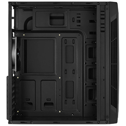 Aerocool Split RGB fekete (táp nélküli) ablakos ATX ház