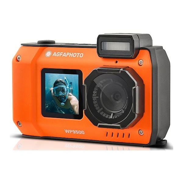Agfaphoto Realishot WP9500 vízálló narancs digitális fényképezőgép