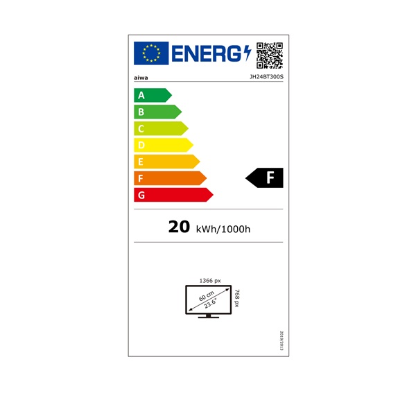 Aiwa 24" JH24BT300S HD Ready LED TV (Újszerű)