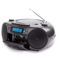 Aiwa BBTC-550BK hordozható fekete rádiós CD lejátszó