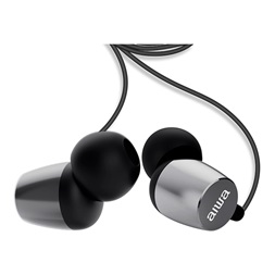 Aiwa ESTM-30SL vezetékes mikrofonos ezüst fülhallgató