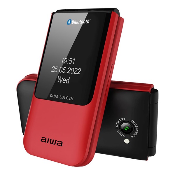 Aiwa FP-24RD 2,4" piros mobiltelefon