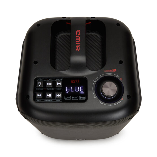 Aiwa KBTUS-250 hordozható Bluetooth party hangszóró (Újszerű)
