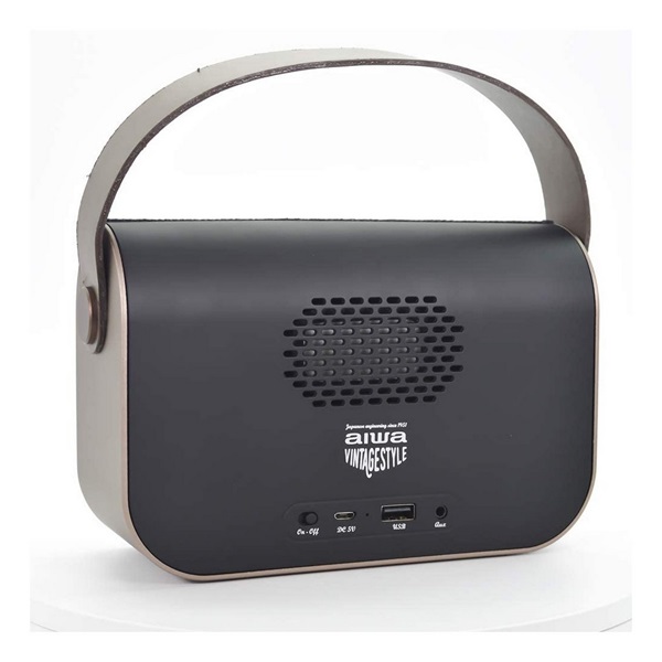 Aiwa RBTU-600 Vintage Bluetooth hordozható rádió