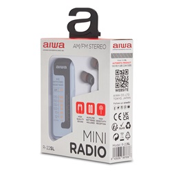 Aiwa R-22SL hordozható szürke FM rádió
