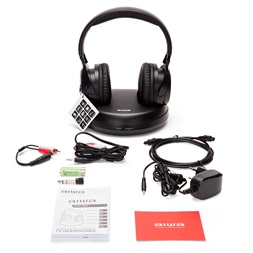 Aiwa WHF-930D fekete vezeték nélküli TV fejhallgató