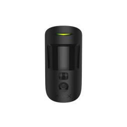 Ajax MotionCam BL fekete beépített kamerás mozgásérzékelő