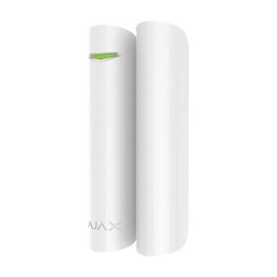 Ajax DoorProtect Plus WH vezetéknélküli fehér nyitásérzékelő, dőlés és rezgésérzékelővel