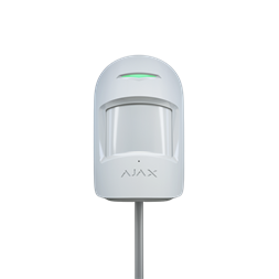 Ajax CombiProtect Fibra WH fehér vezetékes mozgás és üvegtörés érzékelő