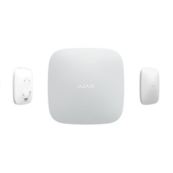 Ajax HUB PLUS WH vezeték nélküli fehér behatolásjelző központ