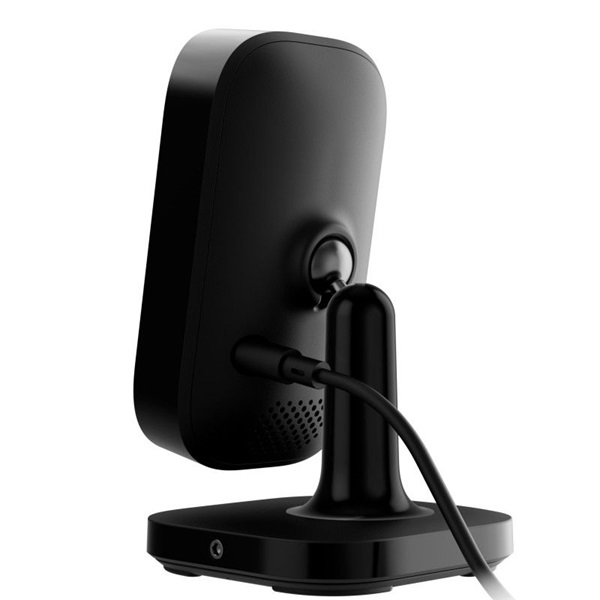 Ajax IndoorCam vezeték nélküli 4MP fekete beltéri csempekamera PIR szenzorral