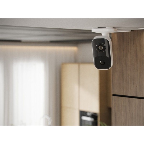 Ajax IndoorCam vezeték nélküli 4MP fekete beltéri csempekamera PIR szenzorral