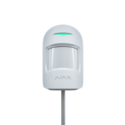 Ajax MotionProtect Fibra WH fehér vezetékes mozgásérzékelő