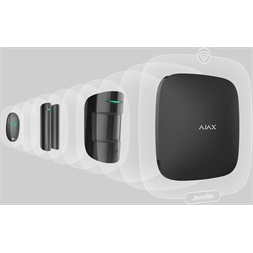 Ajax StarterKit Plus BL fekete vezetéknélküli riasztó szett