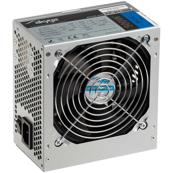 Akyga AK-B1-500 500W ATX tápegység (Újszerű)