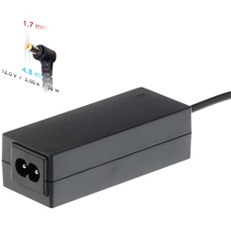 Akyga 12V/3A/36W 4,8x1,7mm Asus notebook hálózati töltő