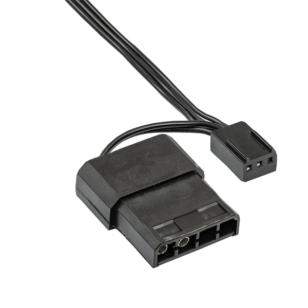 Akyga AW-12A-BR 120mm Molex 4 LED piros ház hűtőventilátor