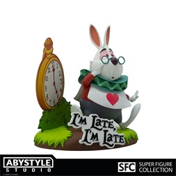 Alice in Wonderland "White Rabbit" 10 cm figura
