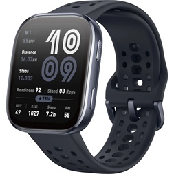 Amazfit BIP 6 fekete okosóra