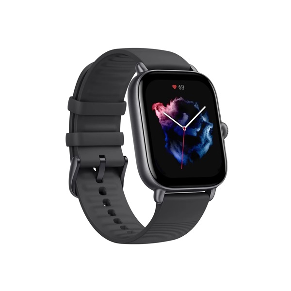 Amazfit GTS 3 fekete okosóra