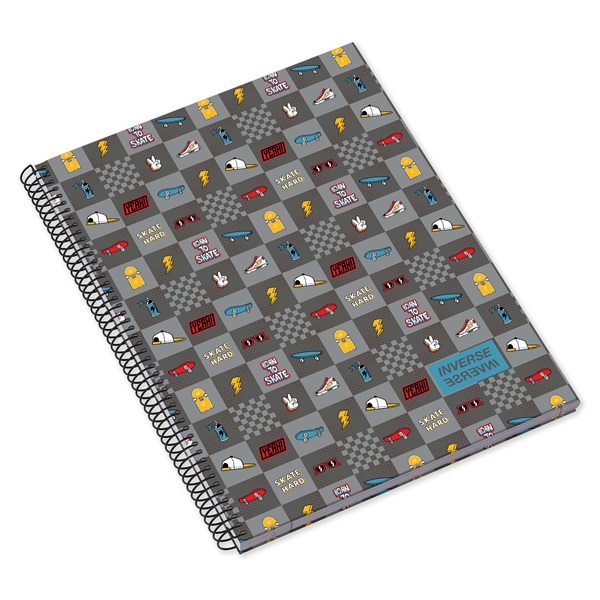 Ambar Inverse Teen A4 80 lap kockás spirálfüzet