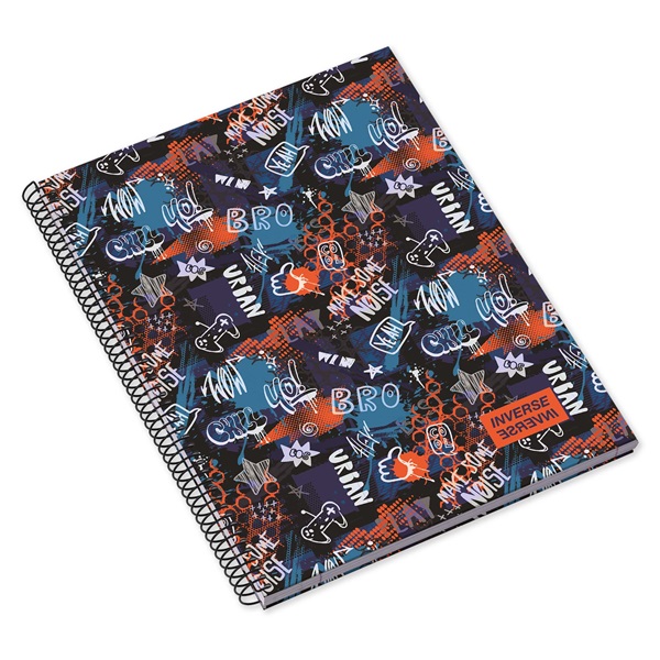 Ambar Inverse Teen A4 80 lap vonalas spirálfüzet