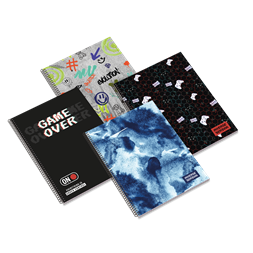 Ambar Inverse Teen A5 80 lap vonalas spirálfüzet