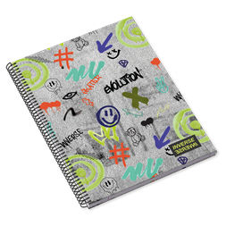 Ambar Inverse Teen A5 80 lap vonalas spirálfüzet