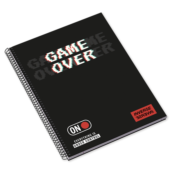 Ambar Inverse Teen A5 80 lap vonalas spirálfüzet