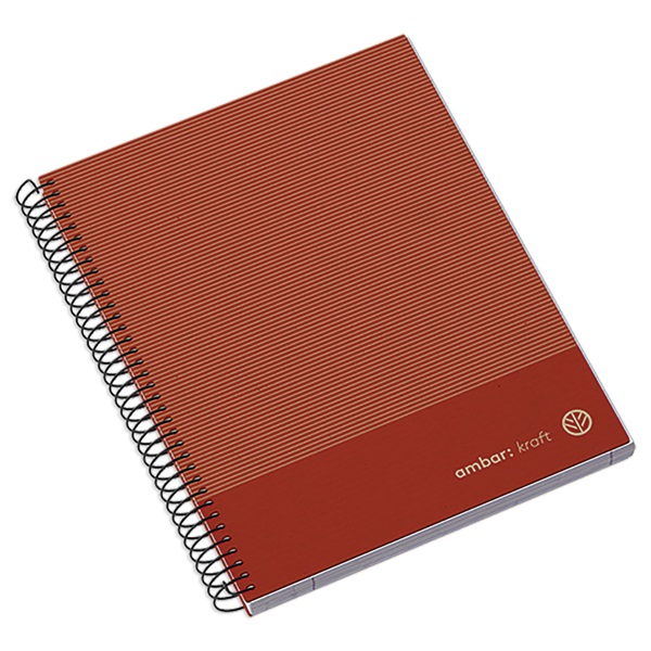 Ambar Kraft A4 100 lap kockás spirálfüzet