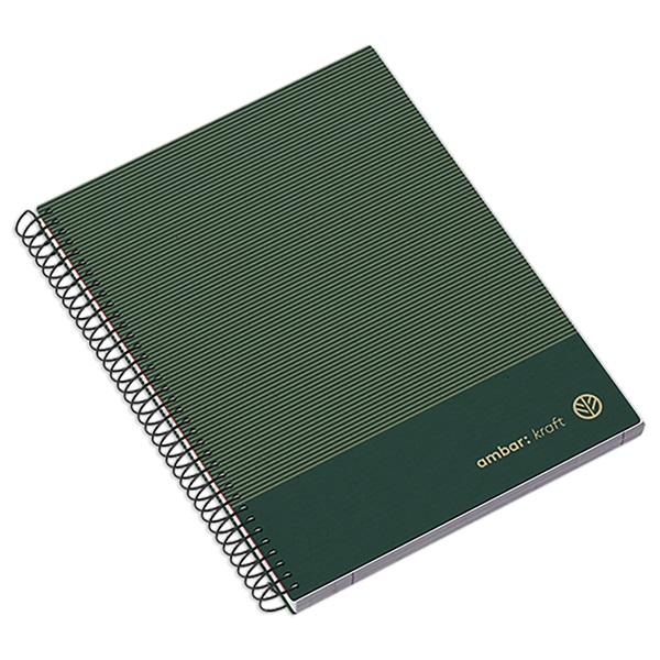 Ambar Kraft A4 100 lap kockás spirálfüzet