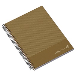 Ambar Kraft A4 100 lap kockás spirálfüzet