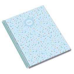 Ambar Moonflower Cherry A4 80 lap vonalas spirálfüzet