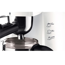 Amica CD 1011 espris fehér espresso kávéfőző