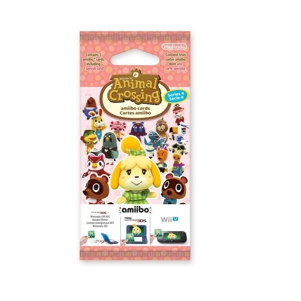 Amiibo Animal Crossing: Happy Home Designer Vol.4 3 darabos kártya csomag