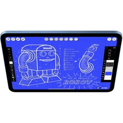 Apple 11" iPad (A16) 128GB Cellular Blue (kék)