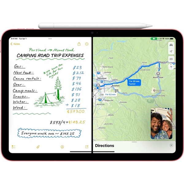 Apple 11" iPad (A16) 128GB Cellular Pink (rózsaszín)