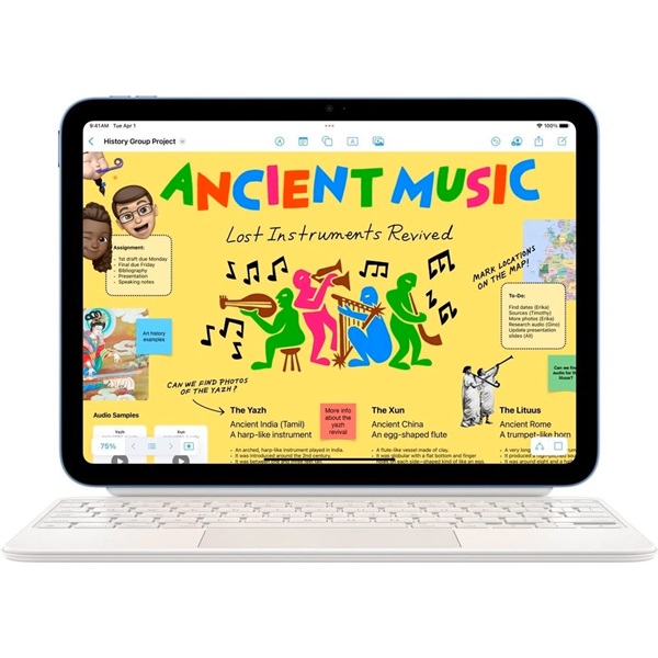 Apple 11" iPad (A16) 128GB Wi-Fi Blue (kék) (USA régió)