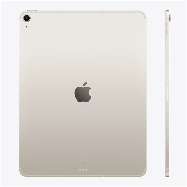 Apple 13" iPad Air (M3) 128GB Cellular Starlight (fehér)