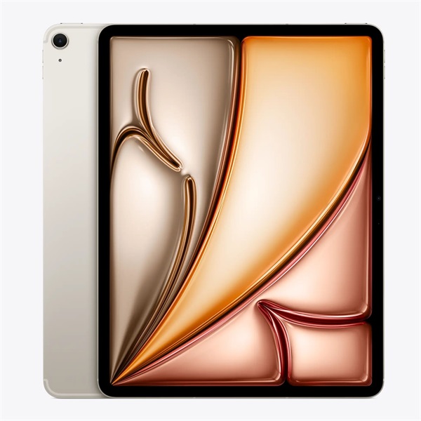 Apple 13" iPad Air (M3) 512GB Cellular Starlight (fehér)