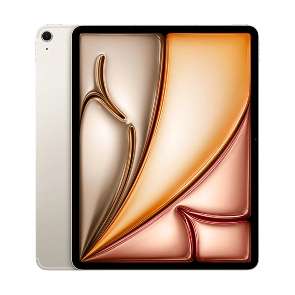 Apple 13" iPad Air (M4) 128GB Wi-Fi Cellular Starlight (fehér)