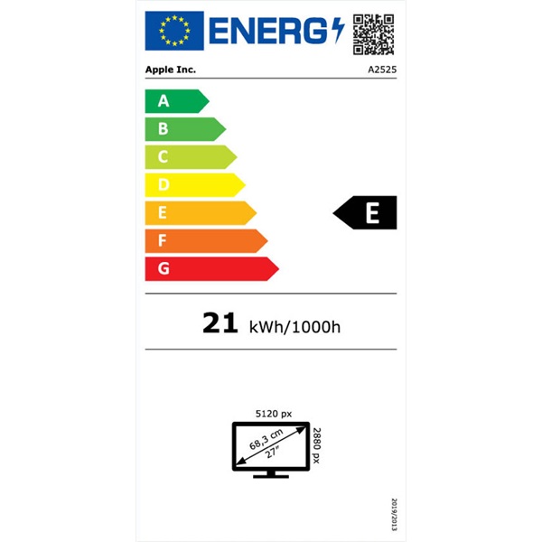 Apple 27" Studio Display 5K Retina monitor Nanotexturált üveggel + VESA adapterrel