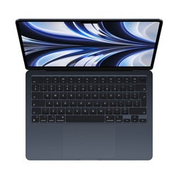 Apple MacBook Air 13,6"Retina/M2 chip 8 magos CPU és 10 magos GPU/8GB/512GB SSD/éjfekete laptop