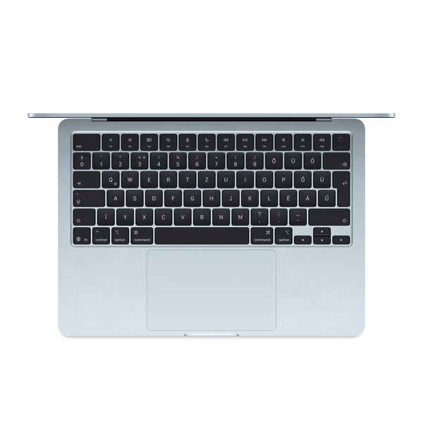 Apple MacBook Air 13"/M4 chip 10 magos CPU és GPU/24GB/512GB SSD/kék laptop
