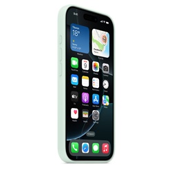 Apple mdg04zm/a iPhone 16 Pro akvamarin szilikon hátlap