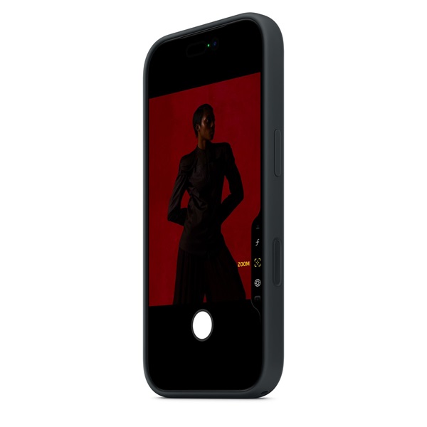 Apple mgfk4zm/a iPhone 17 Pro MagSafe fekete szilikon tok