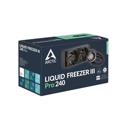Arctic Liquid Freezer III Pro 240 fekete vízhűtéses processzor hűtő