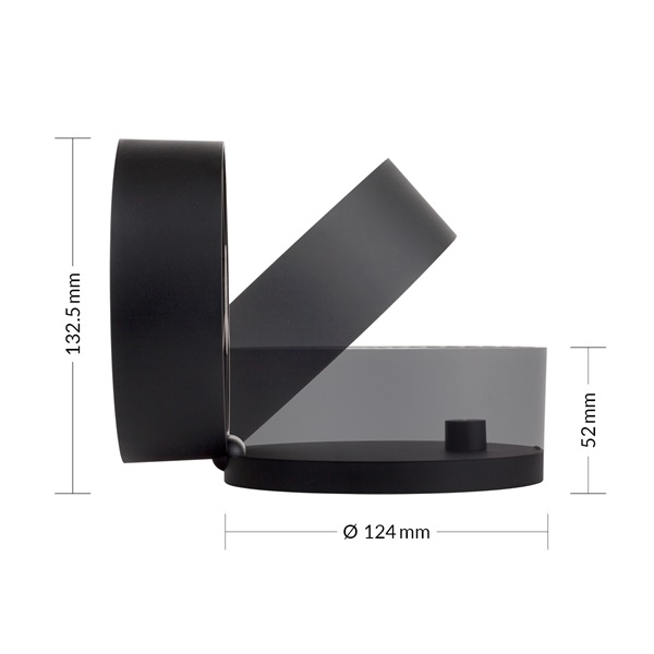 Arctic Summair Plus fekete, 15 cm, USB-s asztali ventilátor