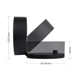 Arctic Summair Plus fekete, 15 cm, USB-s asztali ventilátor