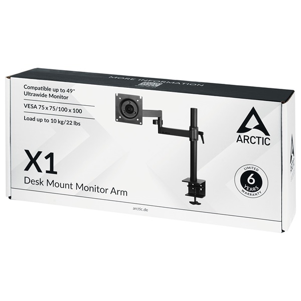 Arctic X1 asztali monitor konzol